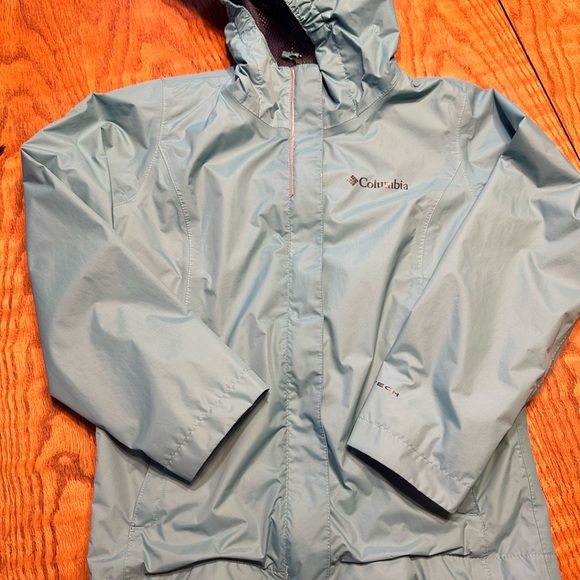 Columbia Girls Hooded Jacket Size Smoll - Picture 6 of 9